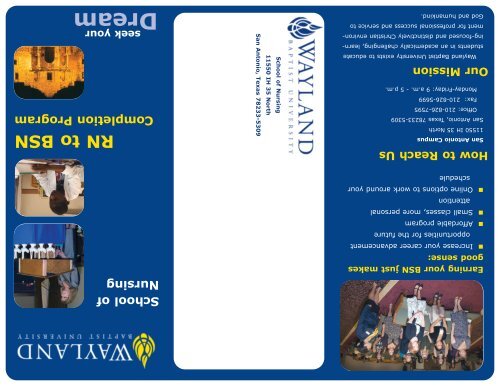 RN to BSN trifold SA_Layout 1 - Wayland Baptist University