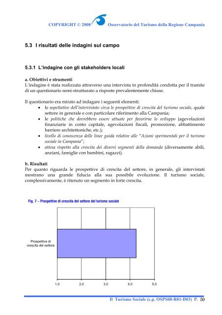 I prodotti turistici in Campania. Il turismo sociale - ONT Osservatorio ...