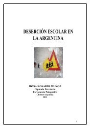 DESERCIÓN ESCOLAR EN LA ARGENTINA - COPA