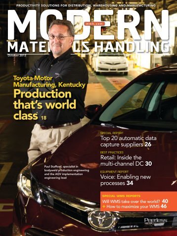 Modern Materials Handling - October 2012