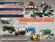 Tractors - Polk Auction Company