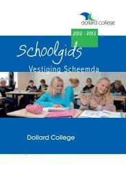 Schoolgids Scheemda - Dollard College