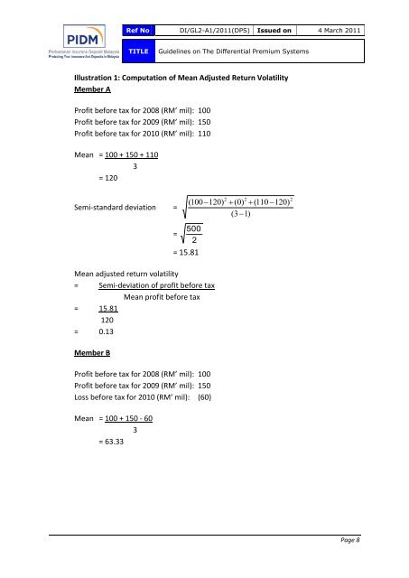 Guidelines on the Differential Premium Systems - PIDM