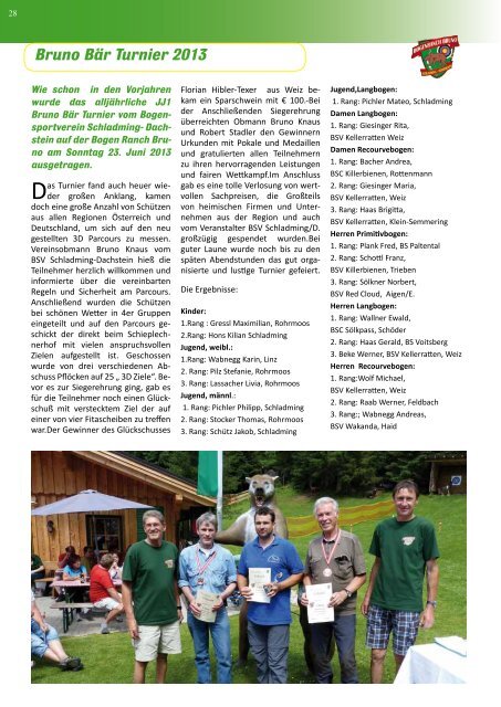 Ausgabe 3/2013 - Gemeinde Rohrmoos-Untertal