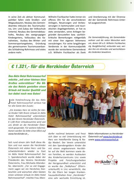 Ausgabe 3/2013 - Gemeinde Rohrmoos-Untertal