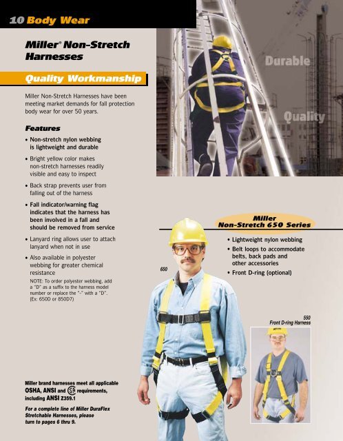 Miller Fall Protection Catalog V2.0 - Wesco Industries Ltd.