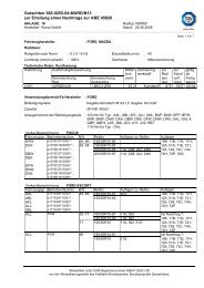 Gutachten 366-0255-04-MURD/N13 zur Erteilung ... - autokola.cz