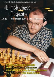 View November 2011 issue (pdf) - Chess Direct Ltd