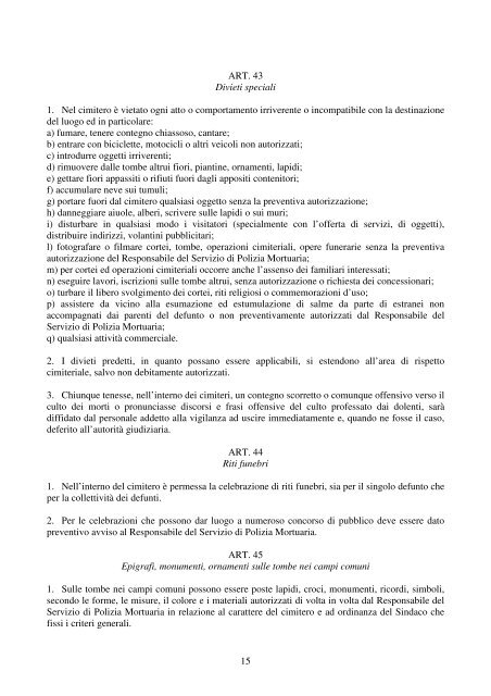 COMUNE DI NERVIANO (Provincia di Milano) REGOLAMENTO ...