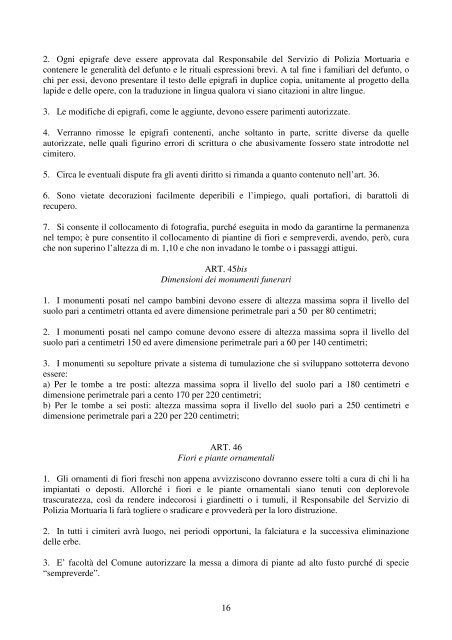 COMUNE DI NERVIANO (Provincia di Milano) REGOLAMENTO ...