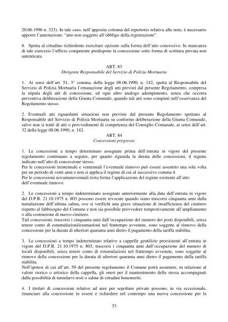 COMUNE DI NERVIANO (Provincia di Milano) REGOLAMENTO ...