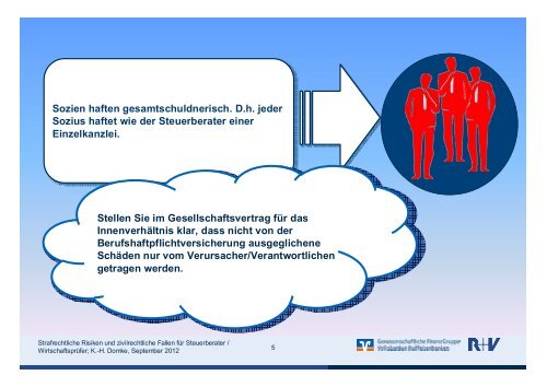 Strafrechtliche Risiken und zivilrechtliche Fallen fÃ¼r Steuerberater ...