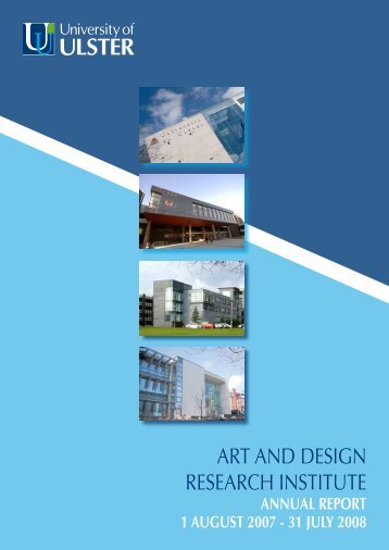 ART AND DESIGN RESEARCH INSTITUTE - University of Ulster