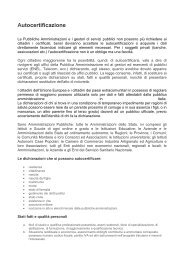 Autocertificazione - Comune di Gradara