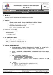 Fiche forme injectable prÃ©paration des doses - OMEDIT Poitou ...