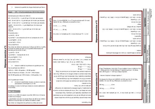 Fiche forme injectable prÃ©paration des doses - OMEDIT Poitou ...