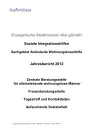 können Sie den Jahresbericht als PDF ... - Stadtmission Kiel
