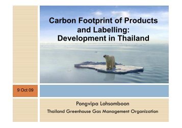 Carbon Footprint of Products and Labelling