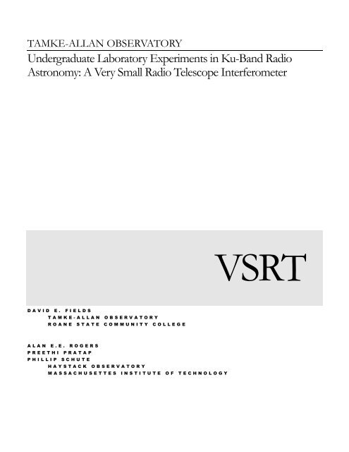 Undergraduate Laboratory Experiments in Ku-Band Radio Astronomy