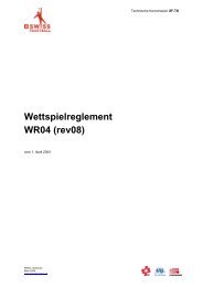 Wettspielreglement WR04 - Turnverband Bern Mittelland