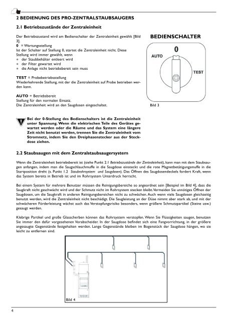 Bedienungs- und Wartungsanleitung fÃ¼r PRO 3000 ... - Allaway Oy