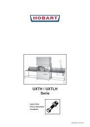 UXTH / UXTLH Serie - Hobart Food Equipment