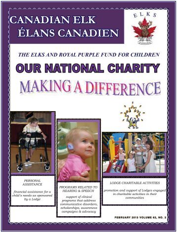 February 2013 - Elks of Canada