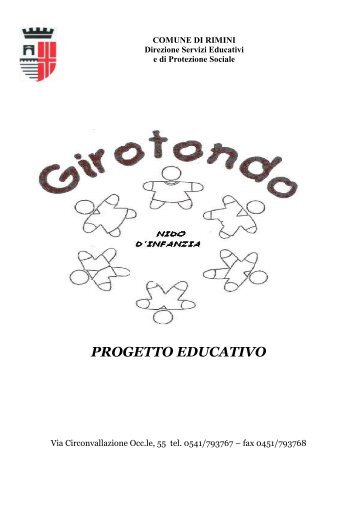 Progetto educativo a.s. 2011 /12 - Comune di Rimini