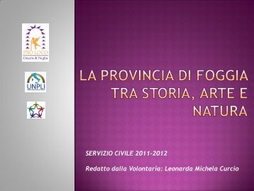 La provincia di Foggia tra storia, arte e natura