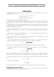 Topologia e elementos de análise funcional