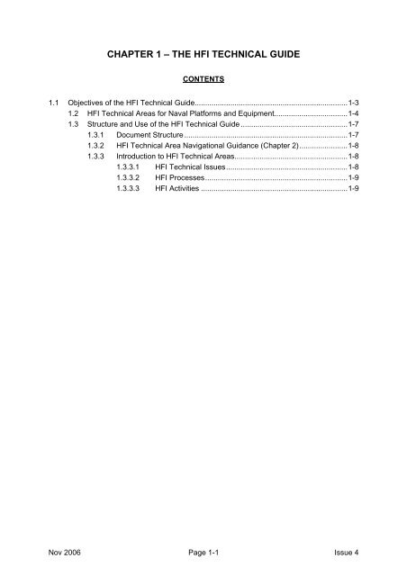 MAP-01-011 HFI Technical Guide - Human Factors Integration ...