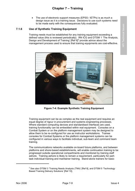 MAP-01-011 HFI Technical Guide - Human Factors Integration ...