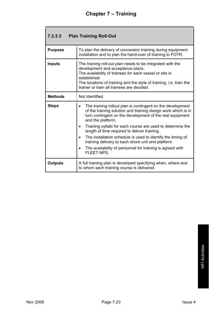 MAP-01-011 HFI Technical Guide - Human Factors Integration ...