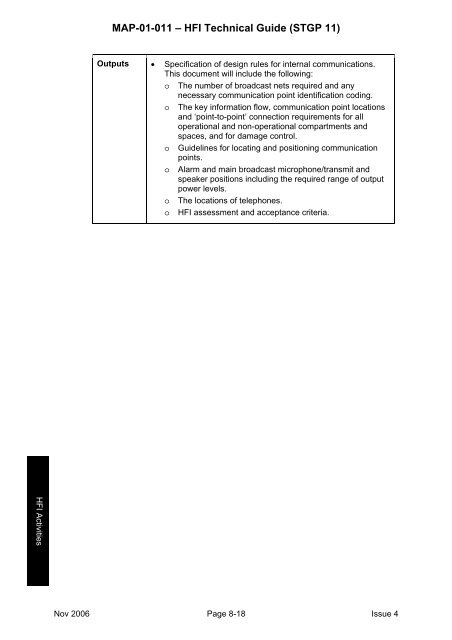 MAP-01-011 HFI Technical Guide - Human Factors Integration ...