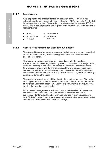 MAP-01-011 HFI Technical Guide - Human Factors Integration ...