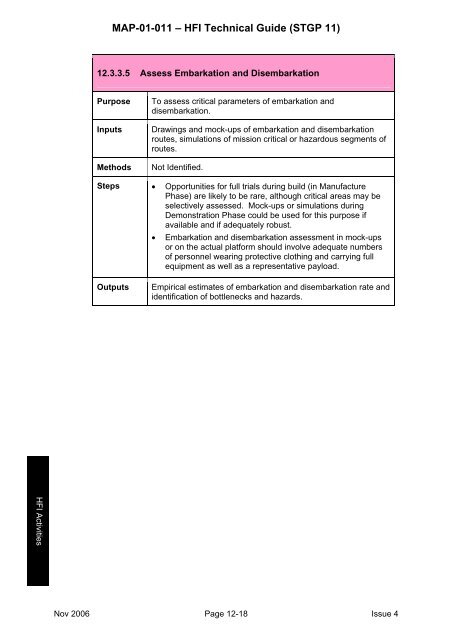 MAP-01-011 HFI Technical Guide - Human Factors Integration ...