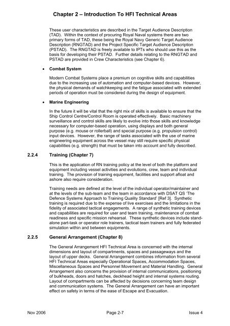 MAP-01-011 HFI Technical Guide - Human Factors Integration ...