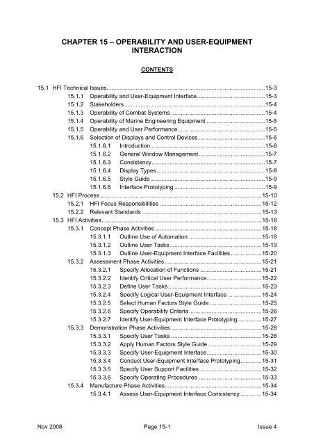 MAP-01-011 HFI Technical Guide - Human Factors Integration ...