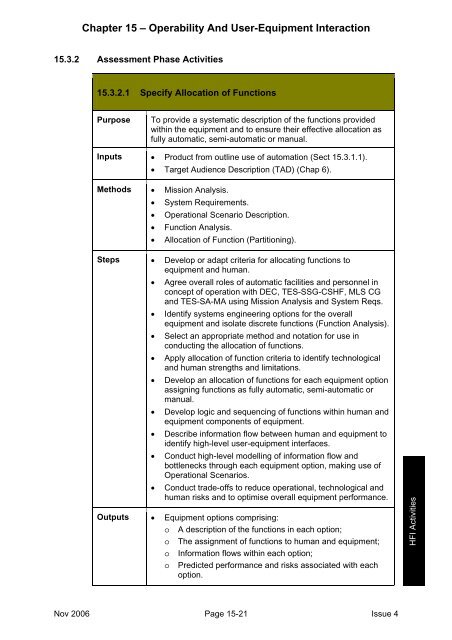 MAP-01-011 HFI Technical Guide - Human Factors Integration ...