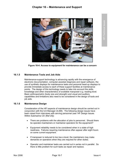 MAP-01-011 HFI Technical Guide - Human Factors Integration ...