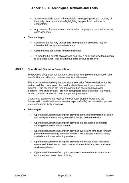 MAP-01-011 HFI Technical Guide - Human Factors Integration ...