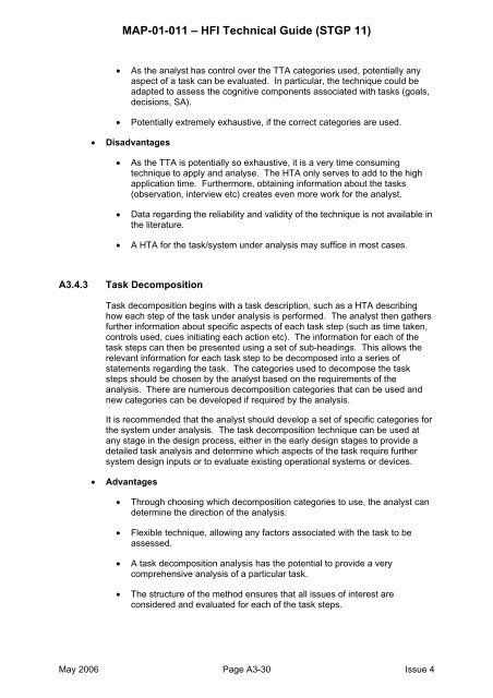 MAP-01-011 HFI Technical Guide - Human Factors Integration ...