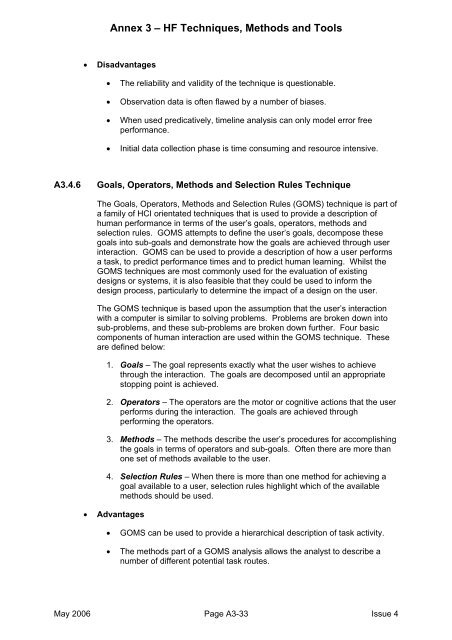 MAP-01-011 HFI Technical Guide - Human Factors Integration ...