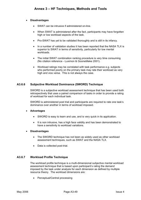 MAP-01-011 HFI Technical Guide - Human Factors Integration ...