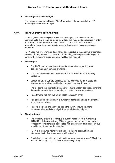 MAP-01-011 HFI Technical Guide - Human Factors Integration ...