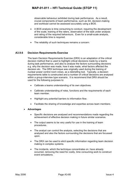 MAP-01-011 HFI Technical Guide - Human Factors Integration ...