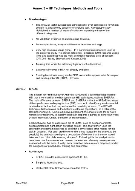 MAP-01-011 HFI Technical Guide - Human Factors Integration ...