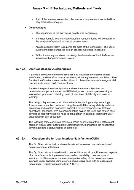 MAP-01-011 HFI Technical Guide - Human Factors Integration ...