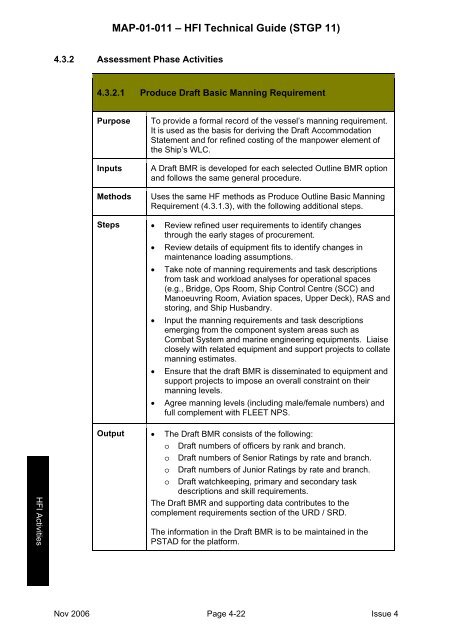 MAP-01-011 HFI Technical Guide - Human Factors Integration ...