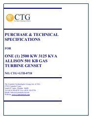 CTG-SPT-1036 2 x 10 Mw Solar Mars 100 CoGen Facility\CTG-SPT ...